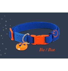 Collare per gatti blu