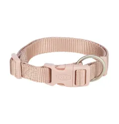 Collare regolabile nylon l 25mm rosa