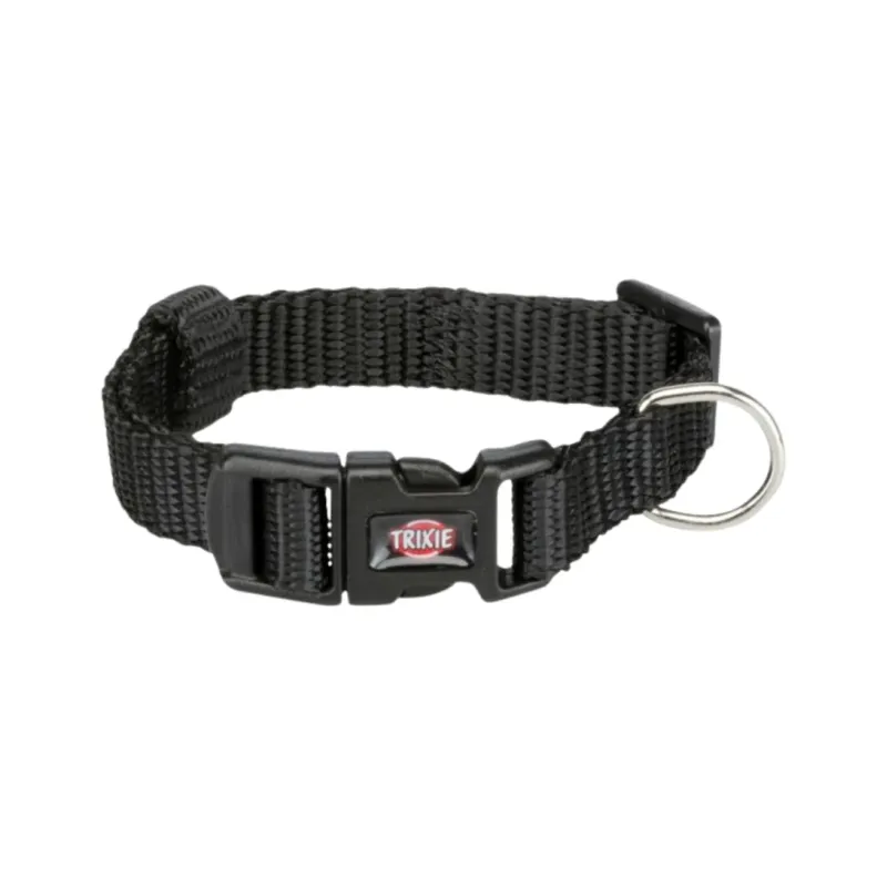 Collare regolabile nylon xs 10mm nero