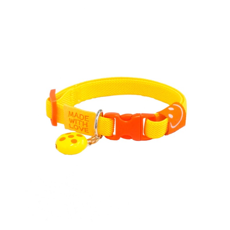 Collare per gatti giallo